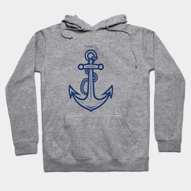 Boat or yacht anchor Hoodie by jjmpubli